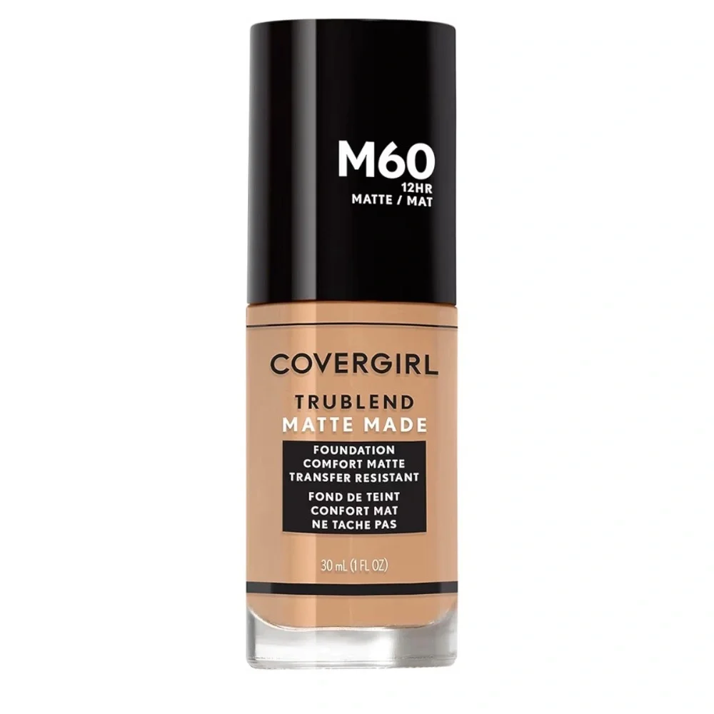 COVERGIRL TruBlend Matte Made Liquid Foundation, Natural Beige M60